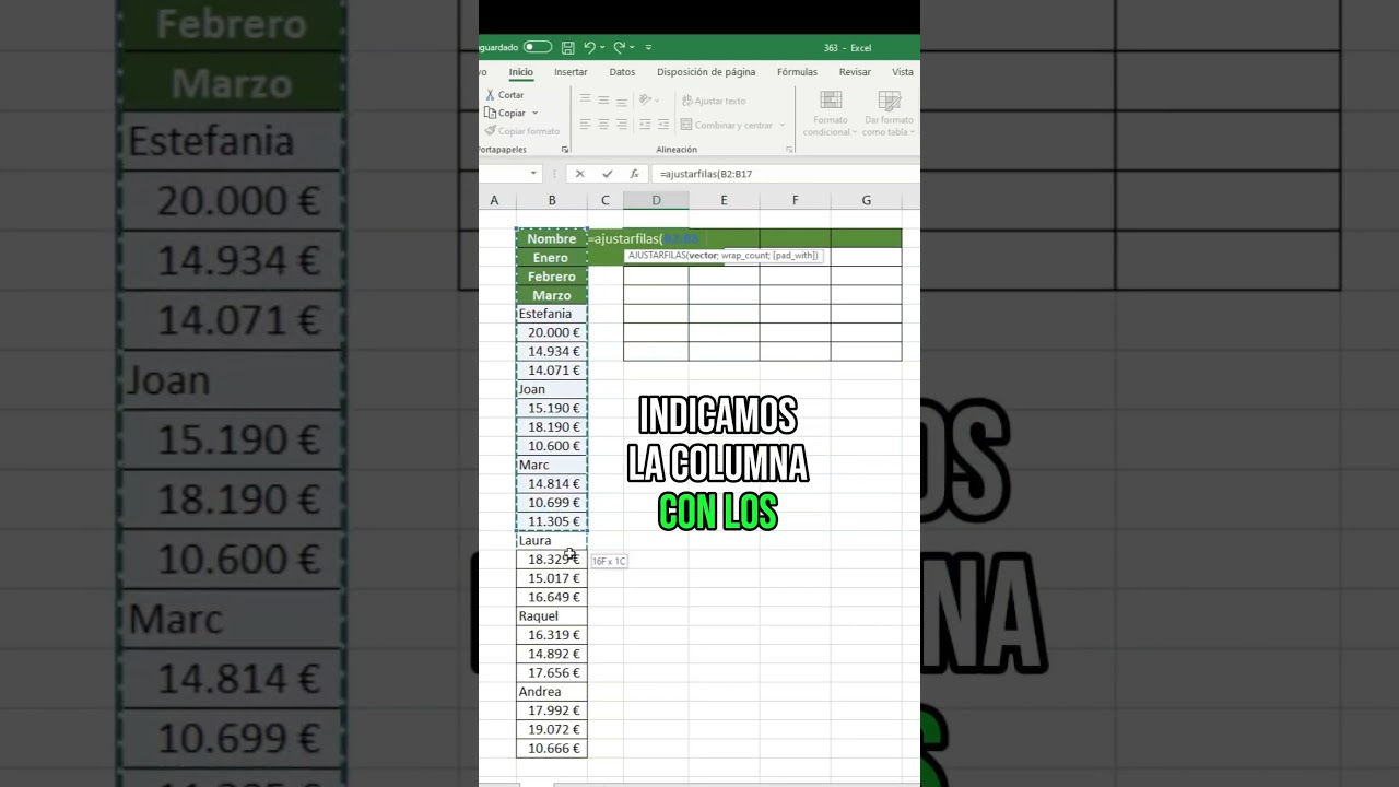 CAMBIAR de COLUMNAS a FILAS en EXCEL  #superexcel