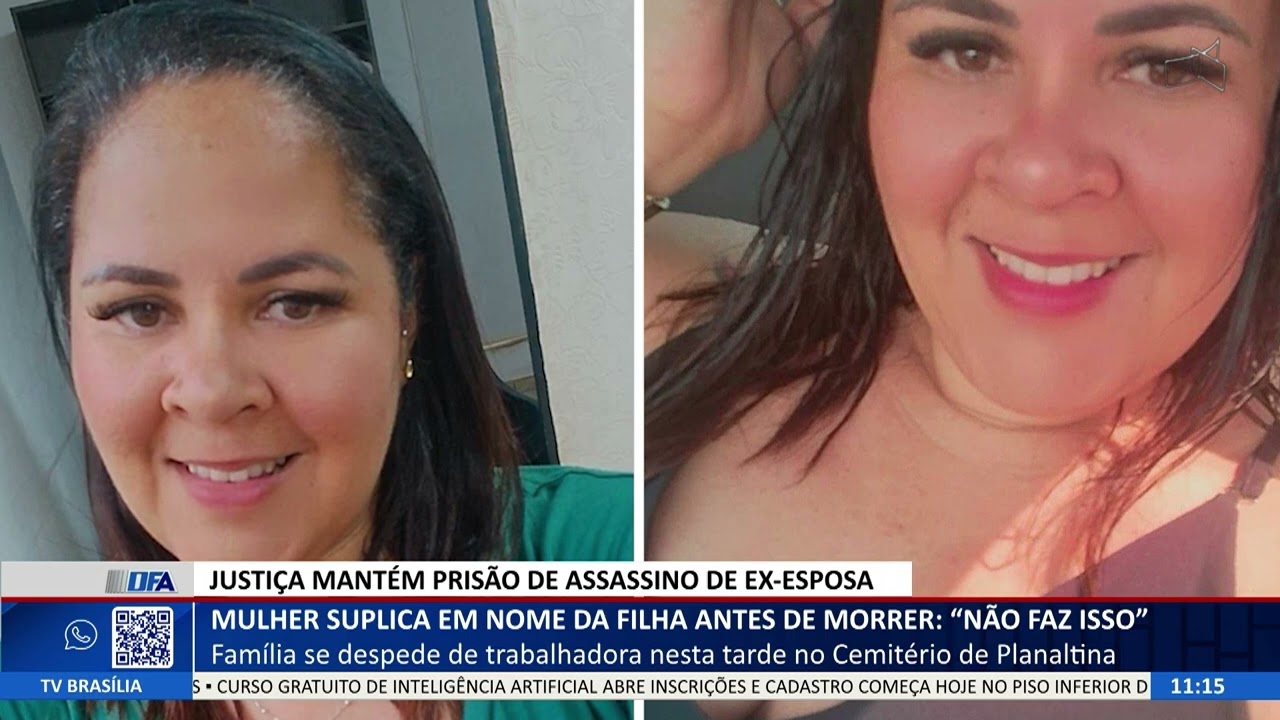 DF ALERTA - Mulher suplica em nome da filha antes de morrer: “não faz isso”