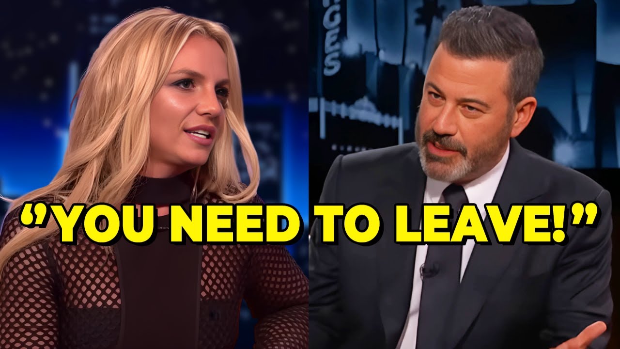 Britney Spears Kicked Off Jimmy Kimmel's Show After Heated Clash