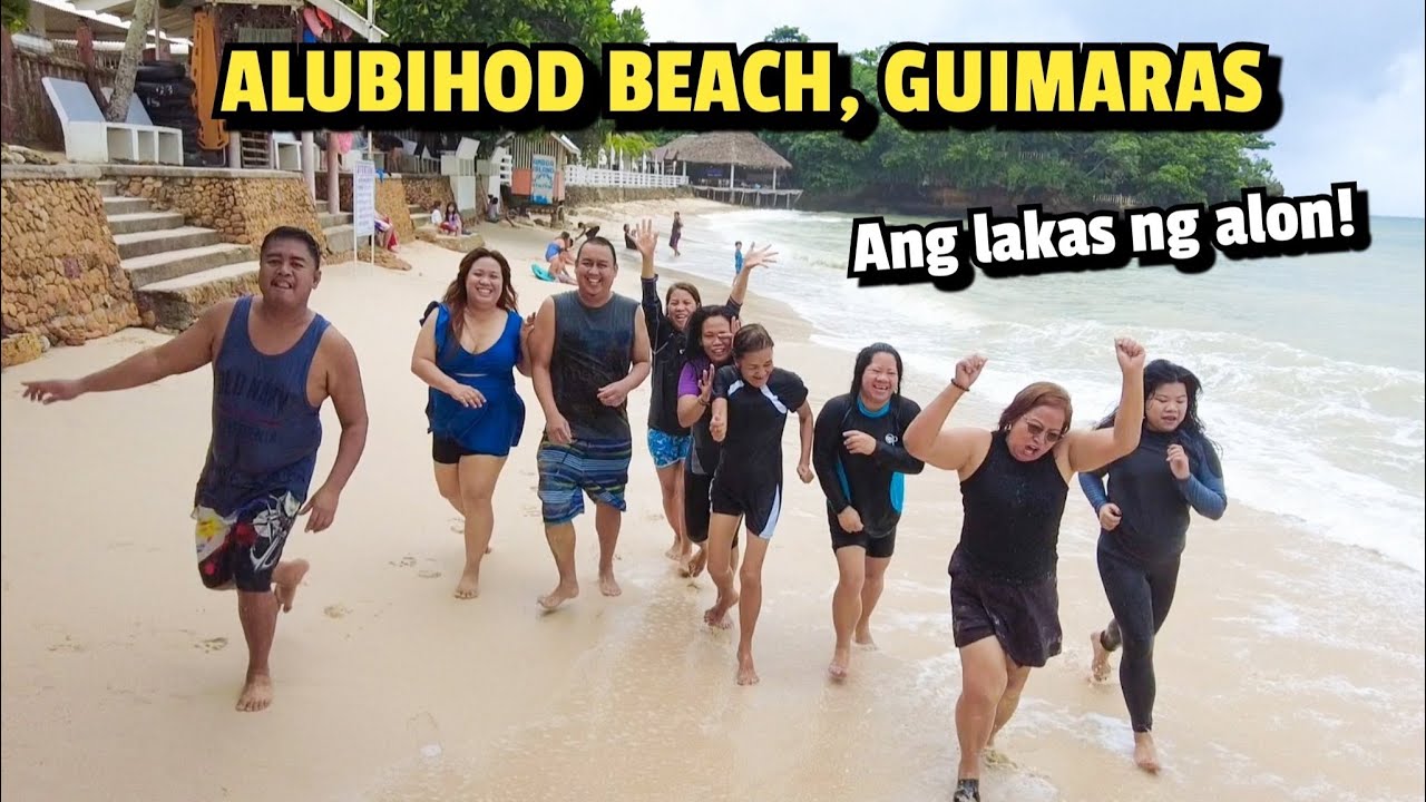 NAGSWIMMING KAMI KAHIT MAY HABAGAT / ALUBIHOD BEACH, GUIMARAS / THE NEW VIEW BY ECOTEL IN ILOILO