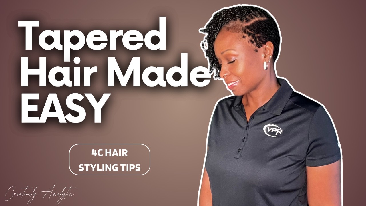 The Perfect Vacation 🏝️Look for Short Natural Hair & How to Refresh It 