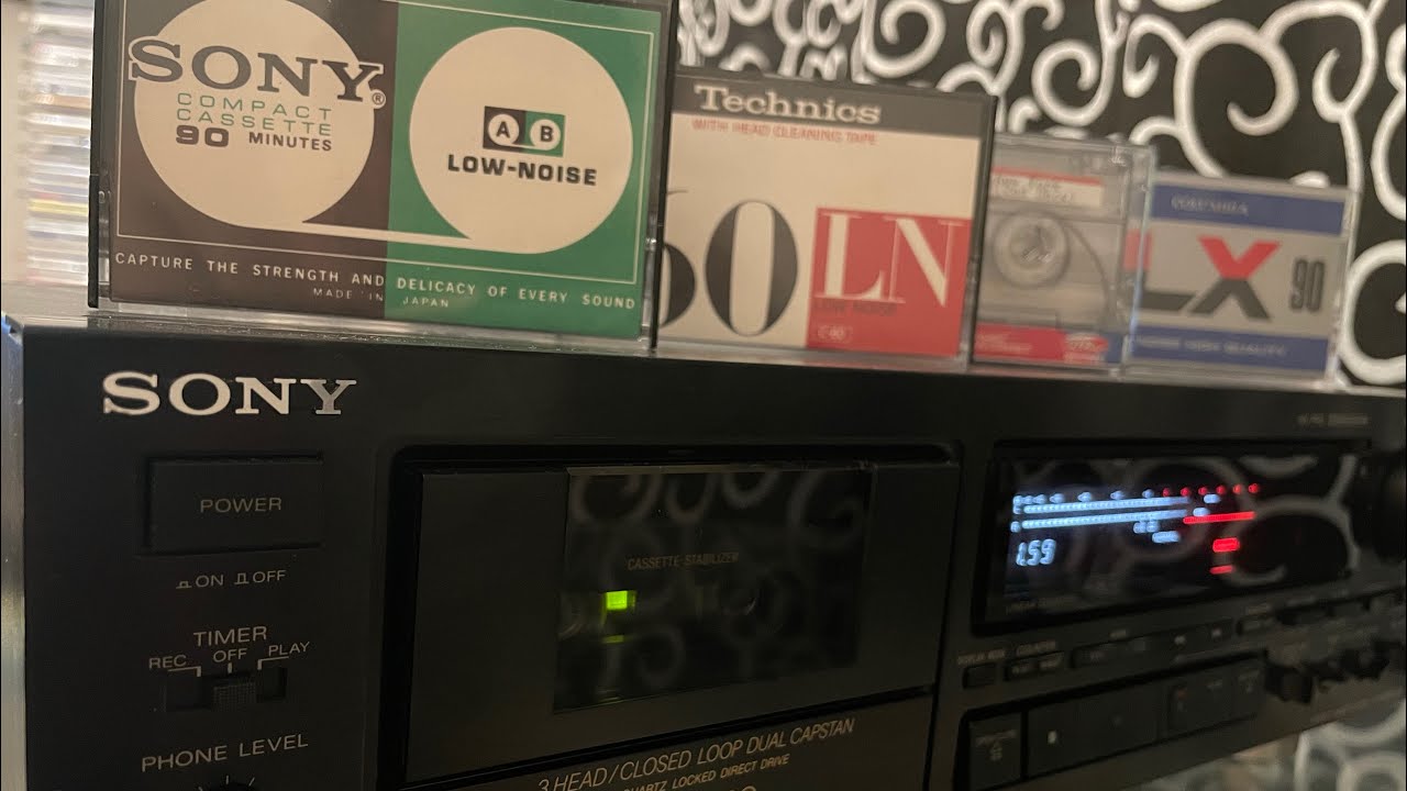 Калибровка кассет на Sony TC-k222esG