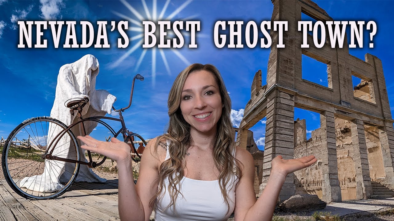 Forgotten Town in Nevada Desert! | Rhyolite Ghost Town