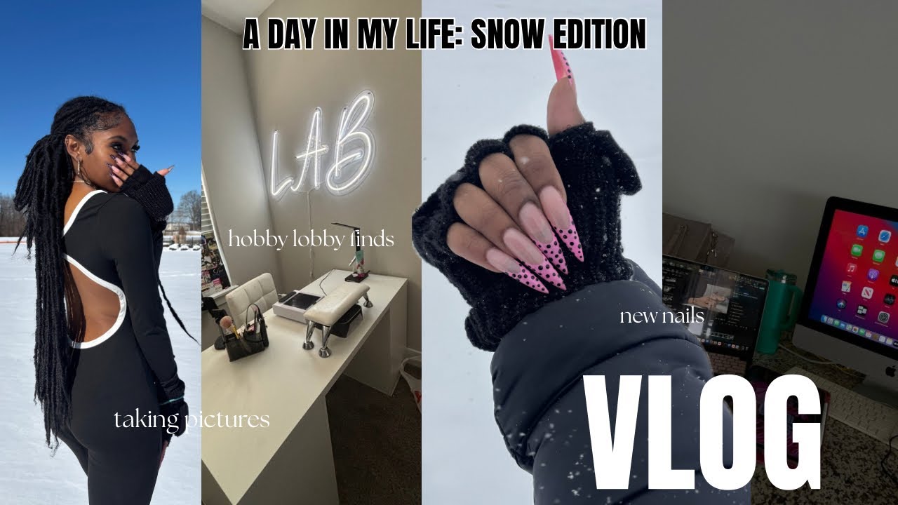 Dilly Dallying In The Snow: day in my life | hobby lobby | etc.
