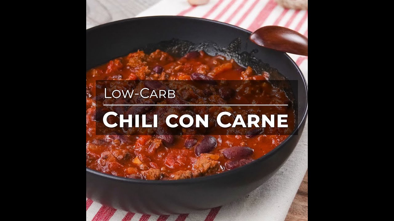 Chili con Carne 🌶 Low-Carb Rezept