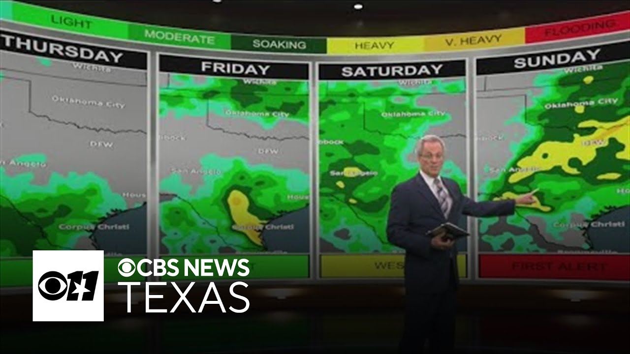 North Texas faces heavy weekend rain and severe storms