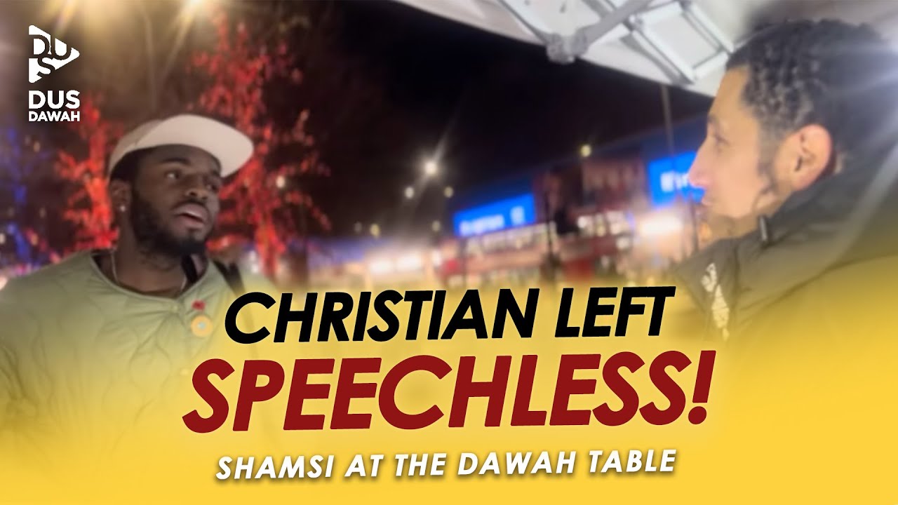 Chrześcijanin bez słowa! | Shamsi przy stole Dawah