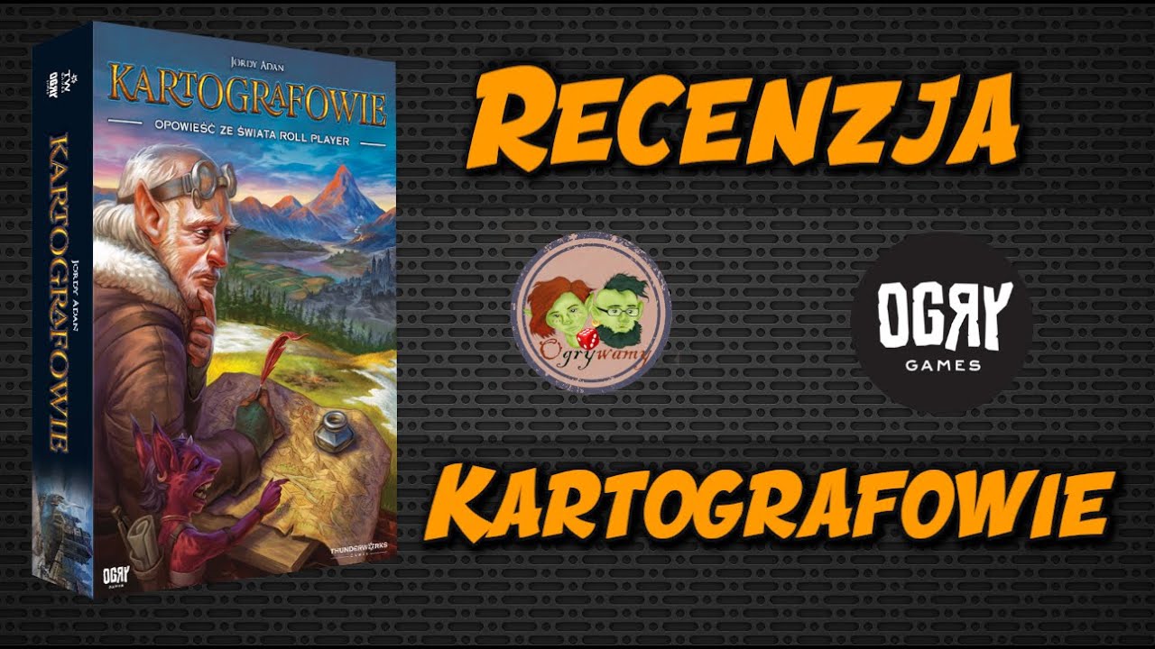 Rysujemy! Kartografowie od wydawnictwa Ogry Games