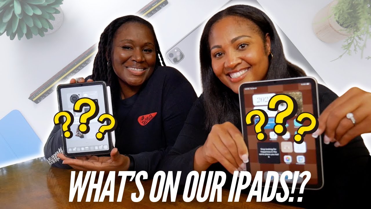 Что у нас на iPad!? Настройка главного экрана, любимые приложения и конфигурация с @ashleedigital...