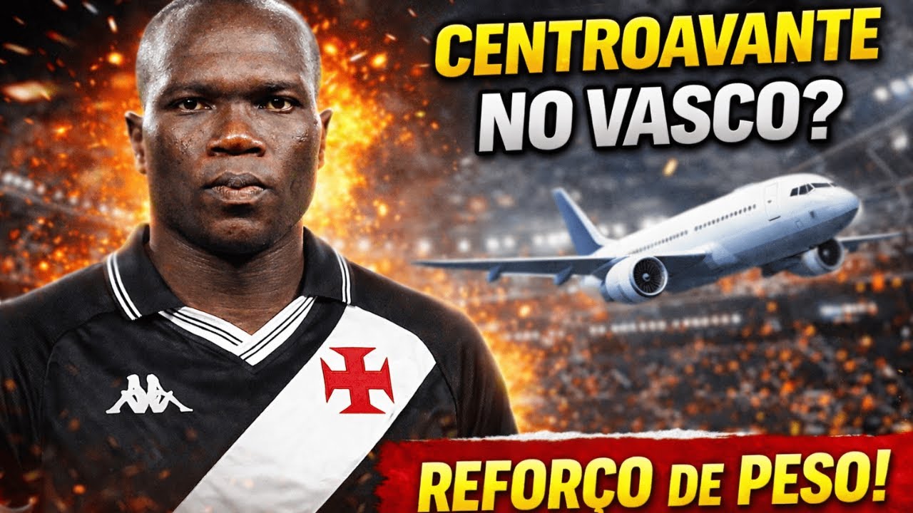 VASCO AVALIA CONTRATAÇÃO DE CENTROAVANTE EXPERIÊNTE COM PASSAGEM PELA EUROPA