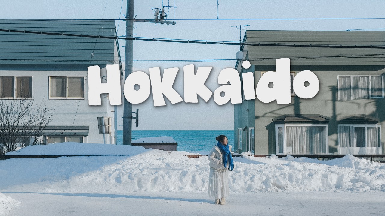 4-day hokkaido winter itinerary (+shopping haul) | scenic train trip, thrifting, snow festival