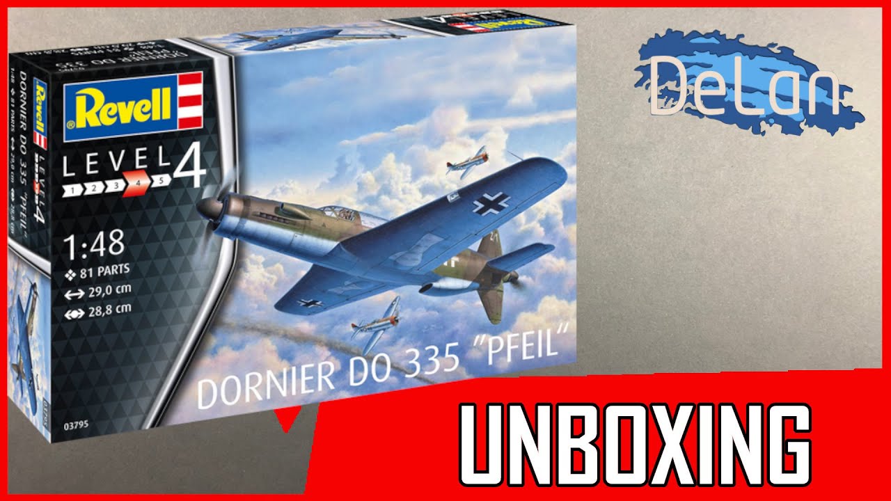 REVELL Dornier Do 335 Pfeil 1/48
