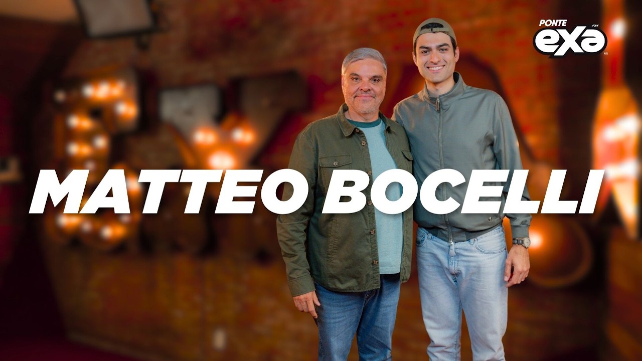 MATTEO BOCELLI - ¿Qué representa seguir el LEGADO de su PADRE? | Entrevista Jessie Cervantes en Exa