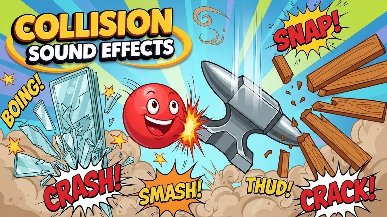 Ultimate Collision Sound Effects Library – 200+ Realistic & Stylized Impacts