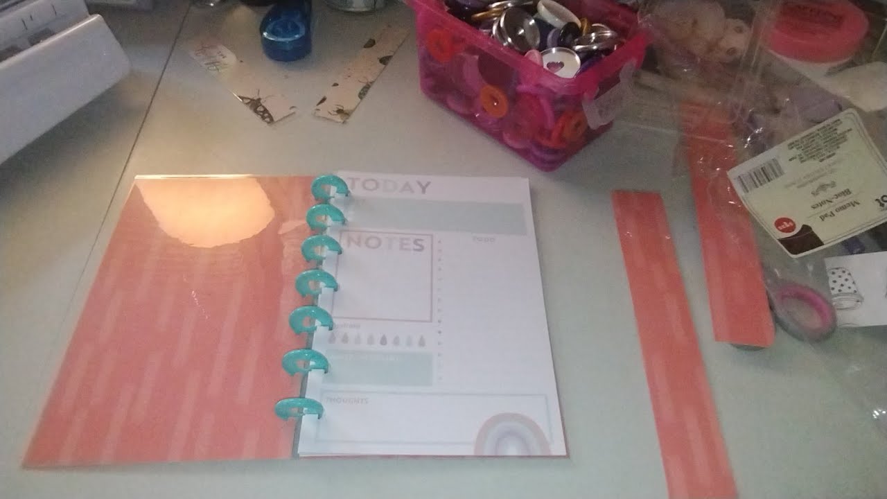 Diy Dollar Tree (Jot) Memo Pad Into A Discbound Notebook System