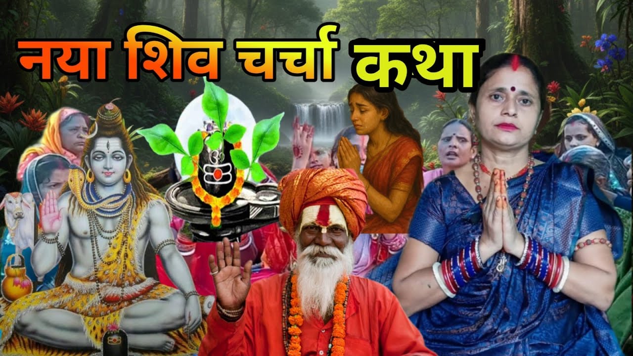 नया शिव चर्चा भजन | shiv charcha |shiv charcha geet| shiv charcha katha 