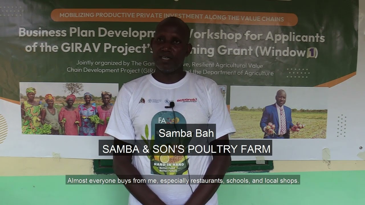 GIRAV MATCHING GRANT WINDOW 1 APPLICANTS