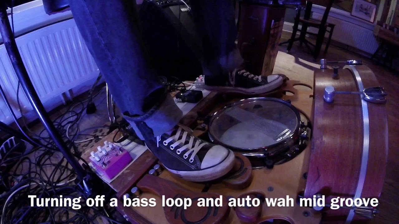 Farmer Foot Drums//Foot Werk wEric Dane Jaqua//Live Looping and Effects