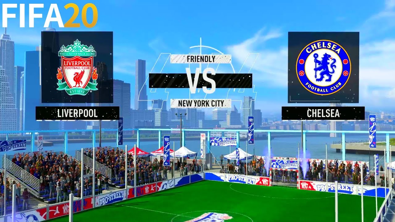 FIFA 20 | Liverpool vs Chelsea - Premier League Volta - Full Match & Gameplay