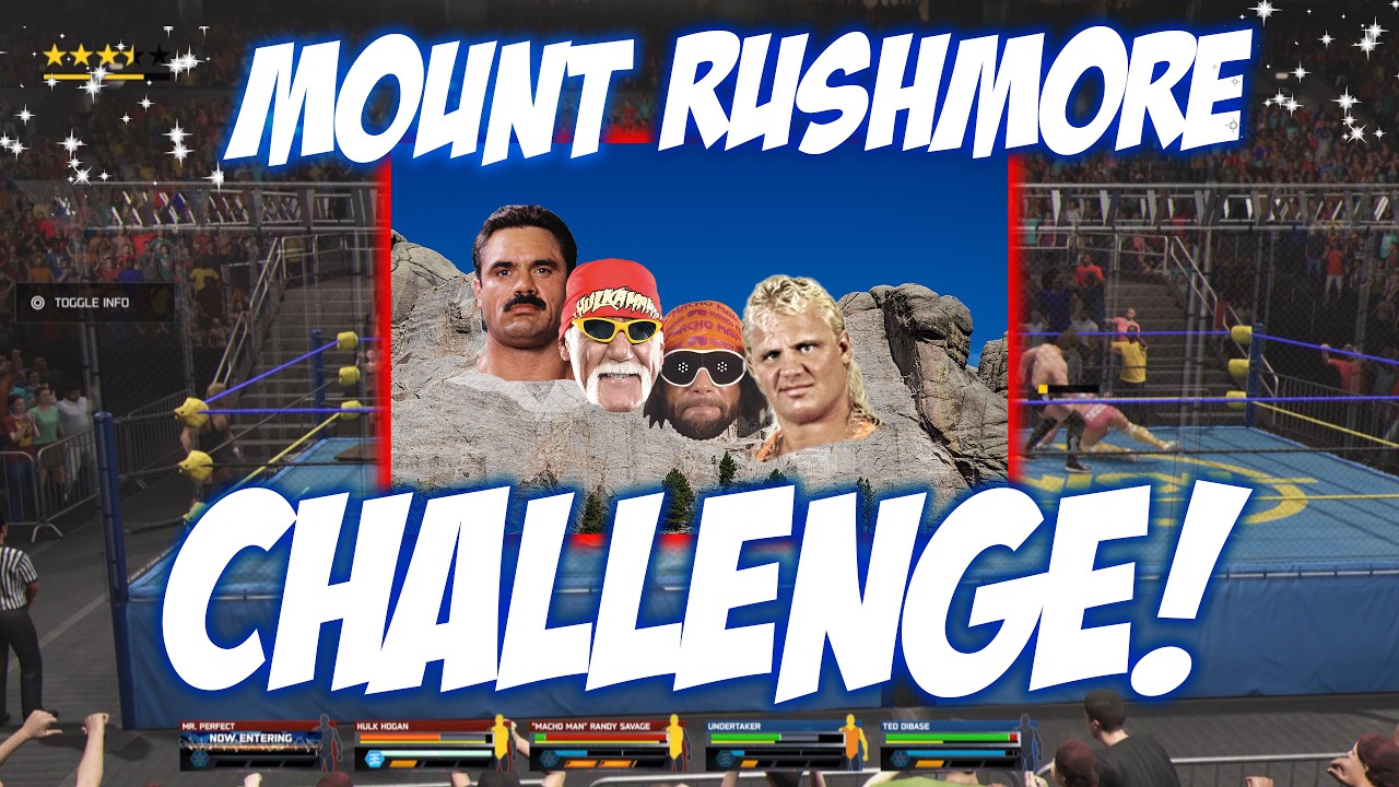A SUBSCRIBER Challenged My Mount Rushmore Wrestlers to WAR GAMES!!