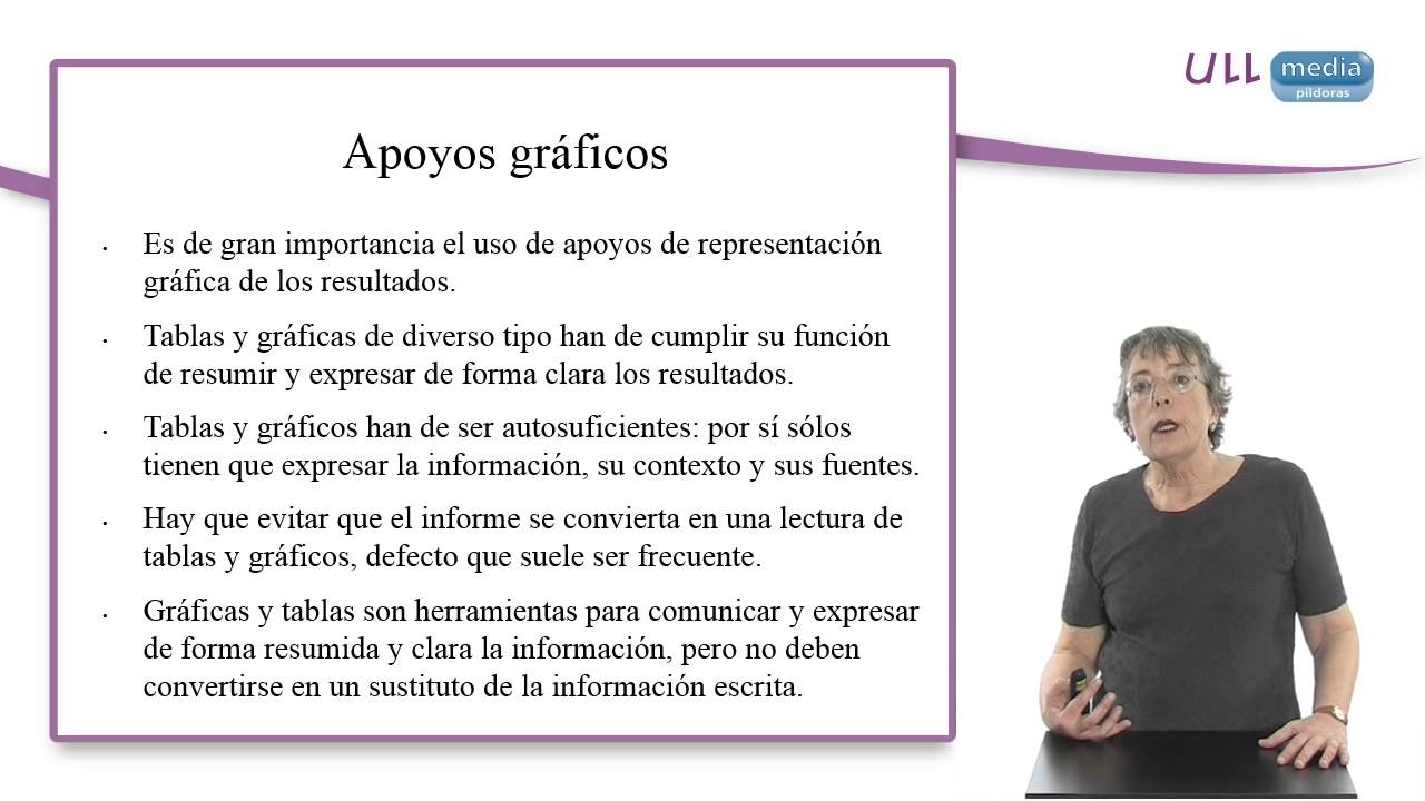 Presentando resultados de investigación