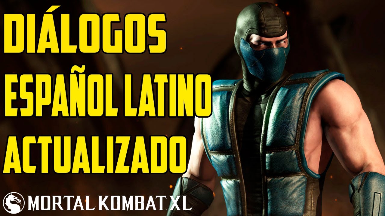 Mortal Kombat XL | Diálogos de Sub-Zero en Español Latino | Actualizado |