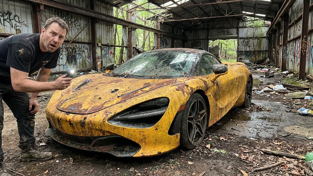 Asmr Car Restoration! Full Restoration of a McLaren 720s from Total Disrepair to Looking New