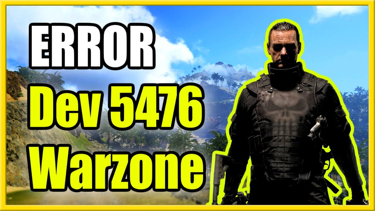 How to Fix Dev Error 5476 in COD Warzone PS4, PS5, Xbox & PC (Fast Method)