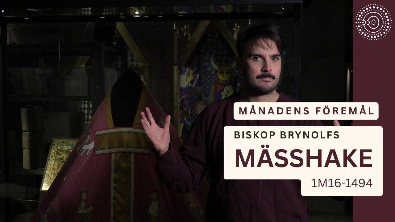 Biskop Brynolfs mässhake från 1200-talet - Månadens föremål (Februari 2026)