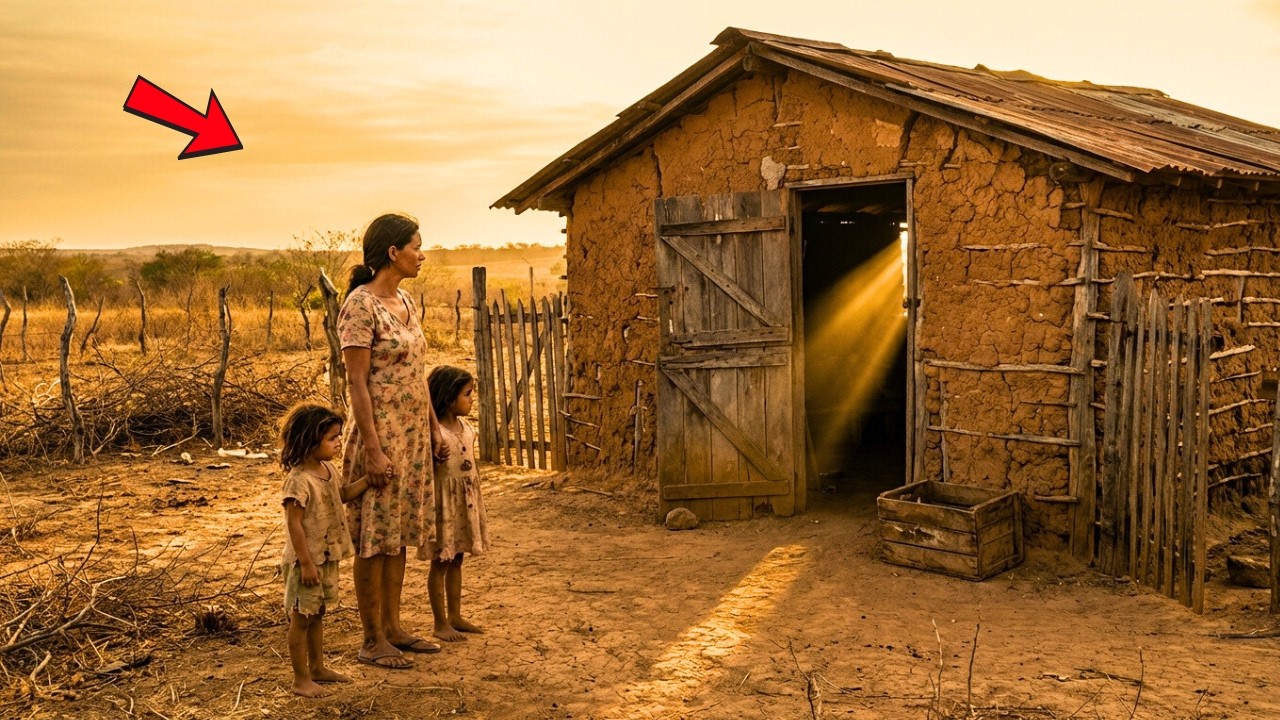 Viúva PASSA FOME com as filhas… mas encontra um RANCHO ABANDONADO… e o que ela vê lá muda tudo…