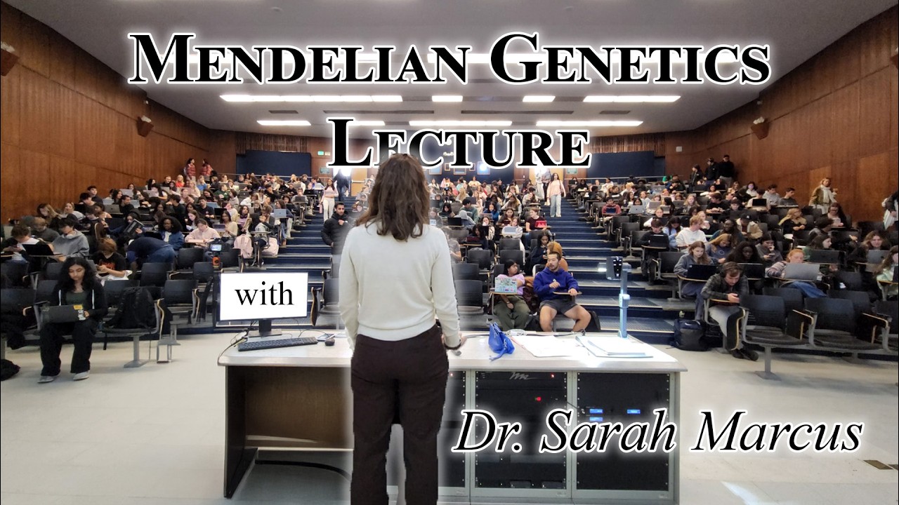 Mendelian Genetics Lecture with Dr. Sarah Marcus