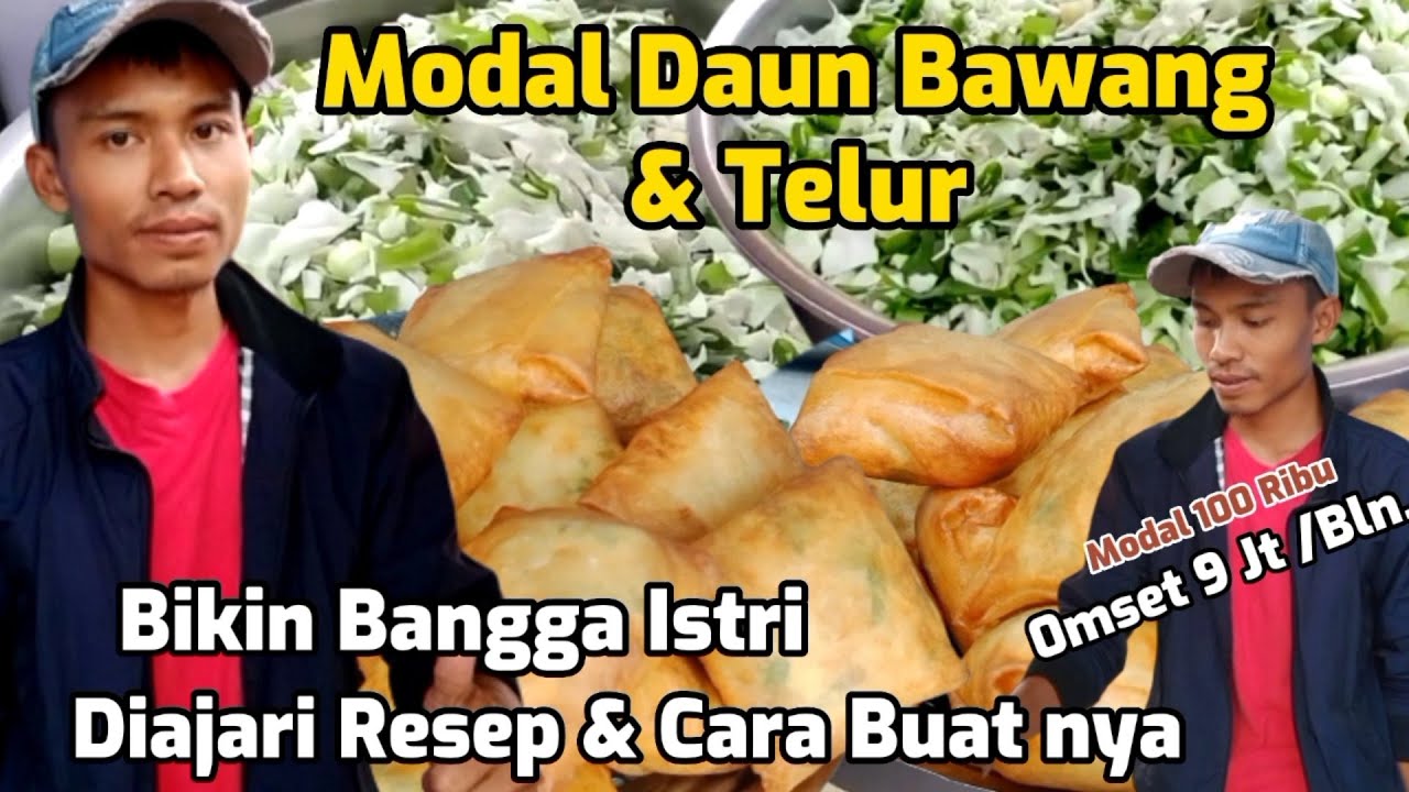 MANTAN PEGAWAI HOTEL CERDAS.!! MODAL DAUN BAWANG & TELUR Bisa Serame Ini.IDE BISNIS