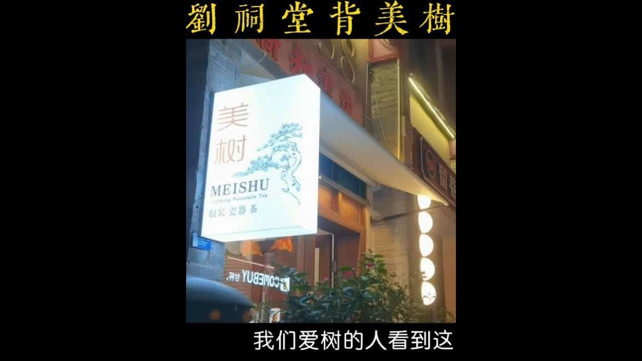 刘祠堂背美树小庭院20251025#记录真实生活 #城市夜晚 #刘祠堂背 #集合店 #老百姓的平凡生活