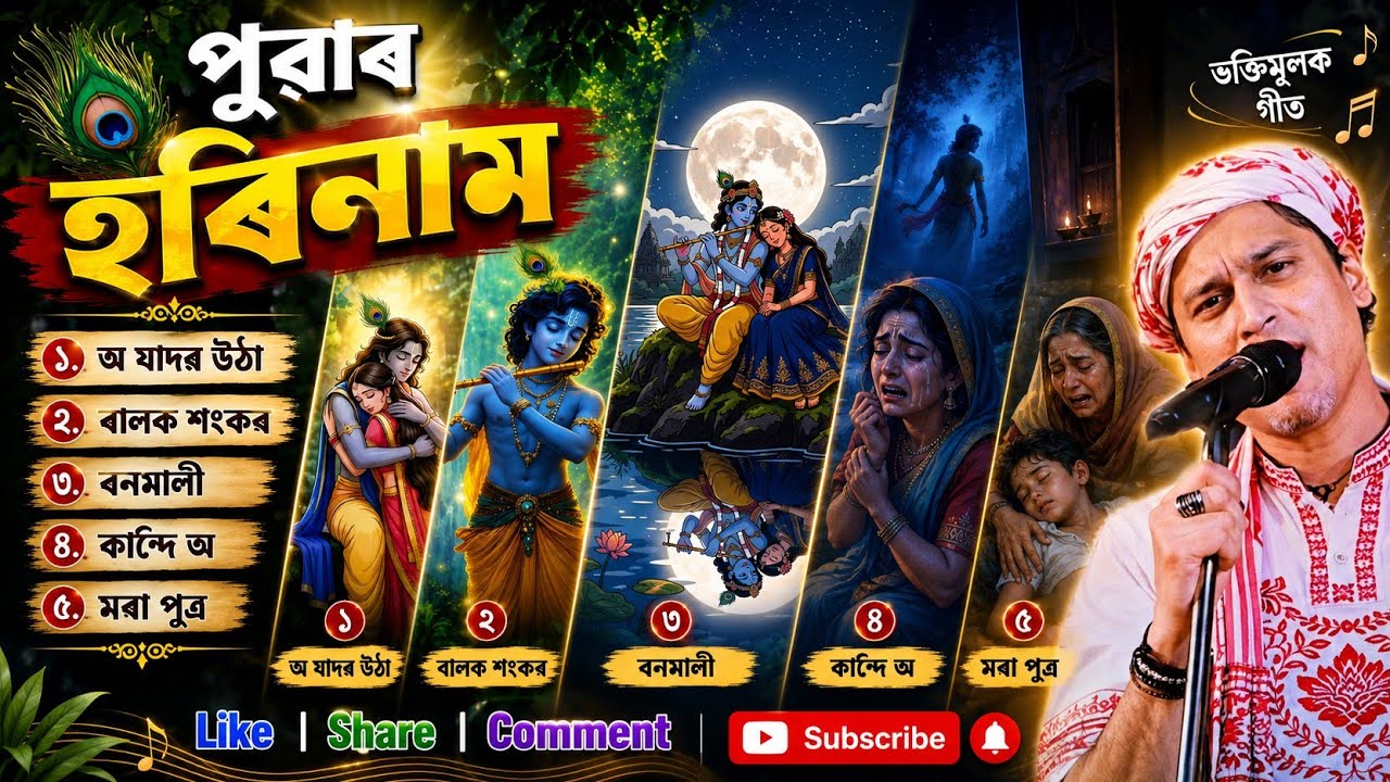 টোকাৰী গীত | Assamese hori naam | Deha Naam | Zubeen Garg tukari geet Assamese | Hori Naam Song