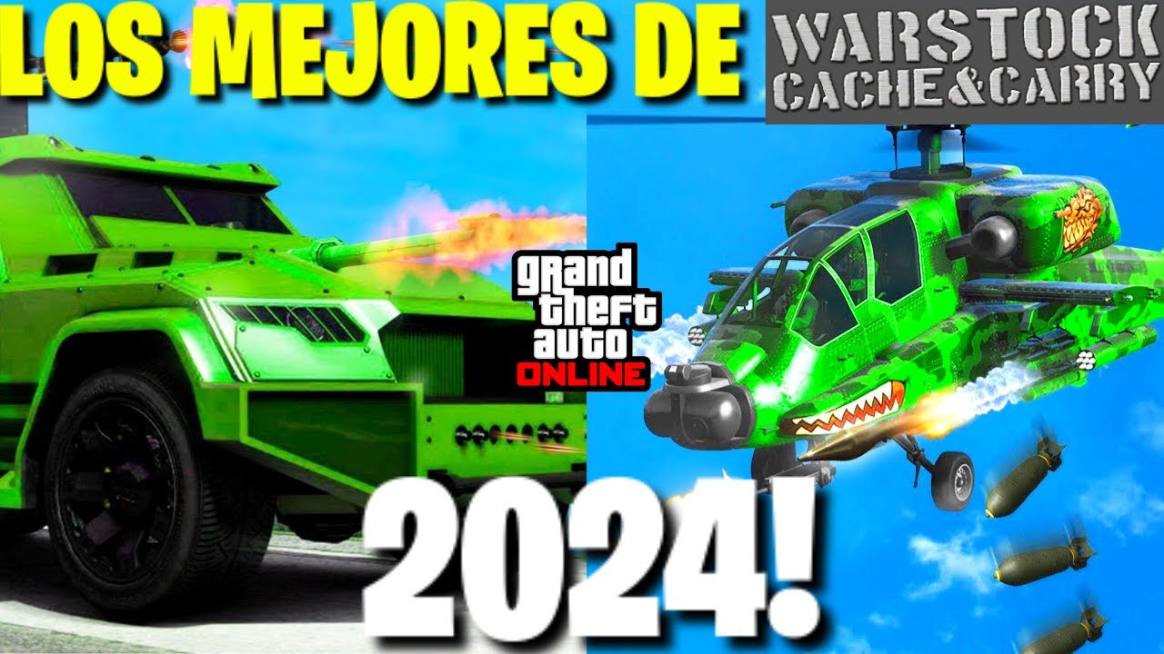 GTA ONLINE 2024 | LOS 10 MEJORES VEHICULOS de WARSTOCK QUE DEBES COMPRAR YA!