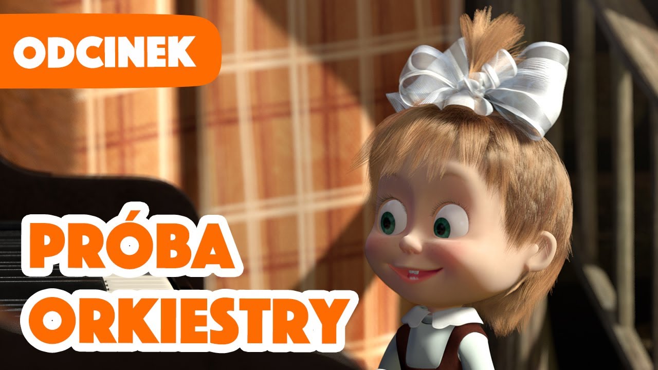 Masza i Niedźwiedź 🐻👱‍♀️ Próba orkiestry 🎹🎺 Odcinek 19