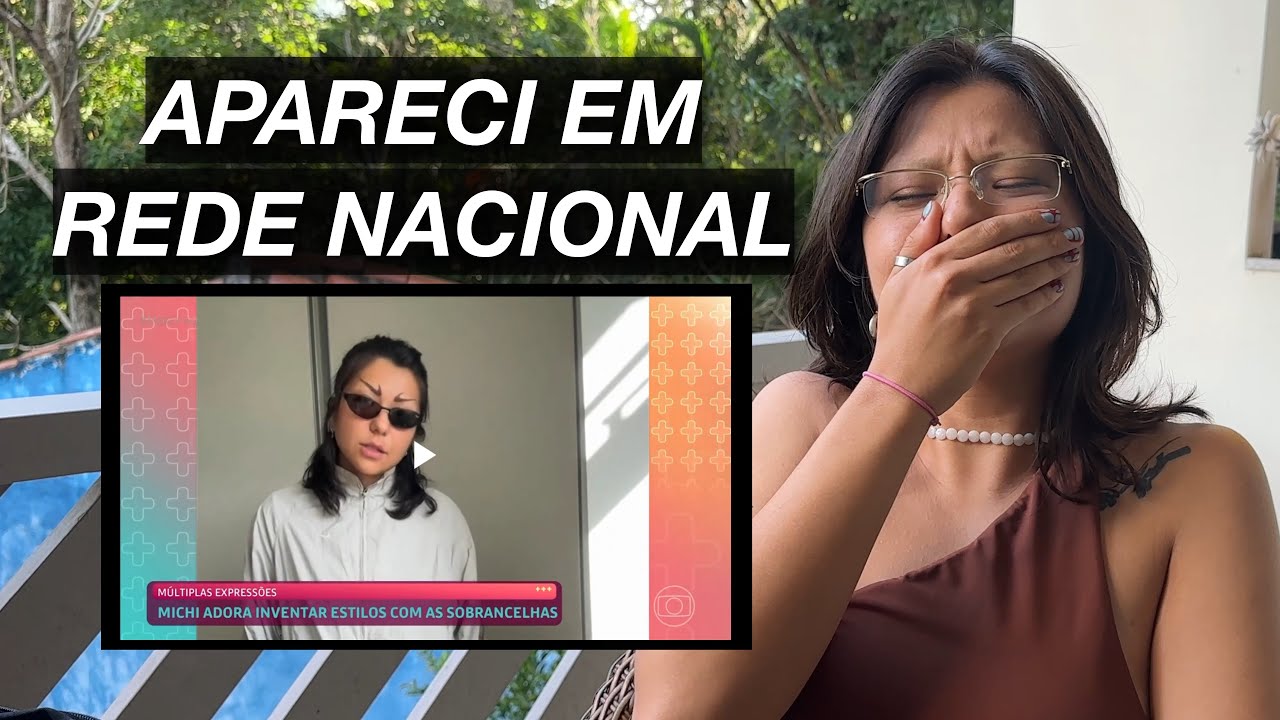 REAGINDO A MINHA MATÉRIA NA ANA MARIA BRAGA