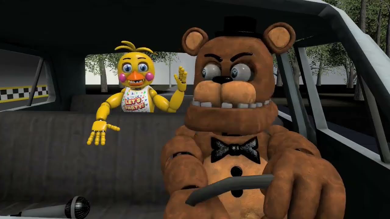 [FNAF/SFM] ВЫЙДИ ИЗ МОЕЙ МАШИНЫ! но это же FNaF #vaportrynottolaugh #fnaf