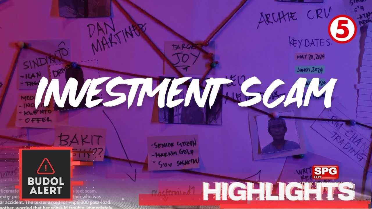 BUDOL ALERT | 1.3 Million Cash, nilimas sa Investment Scam!