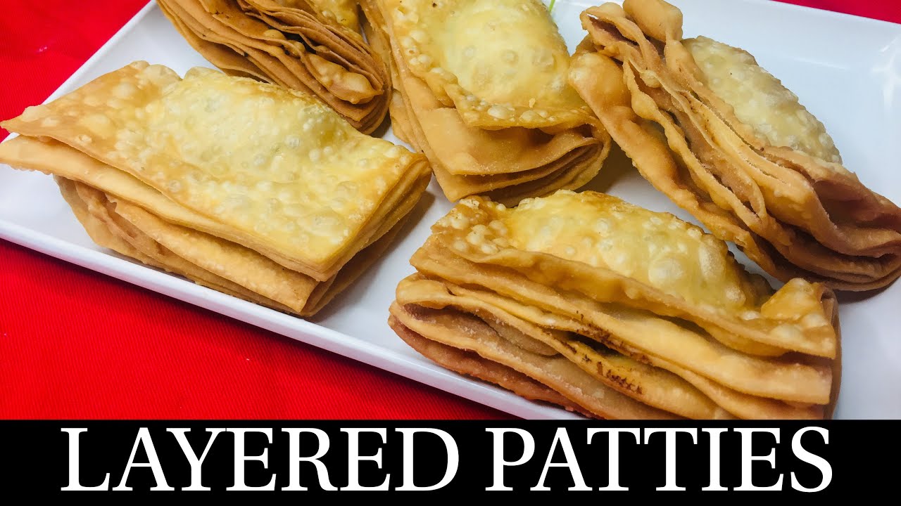 GOAN LAYERED BEEF PATTIES RECIPE | FRIED PATTIES | FOLD PATTIES| GOAN SNACKS RECIPE- BY NATASHA