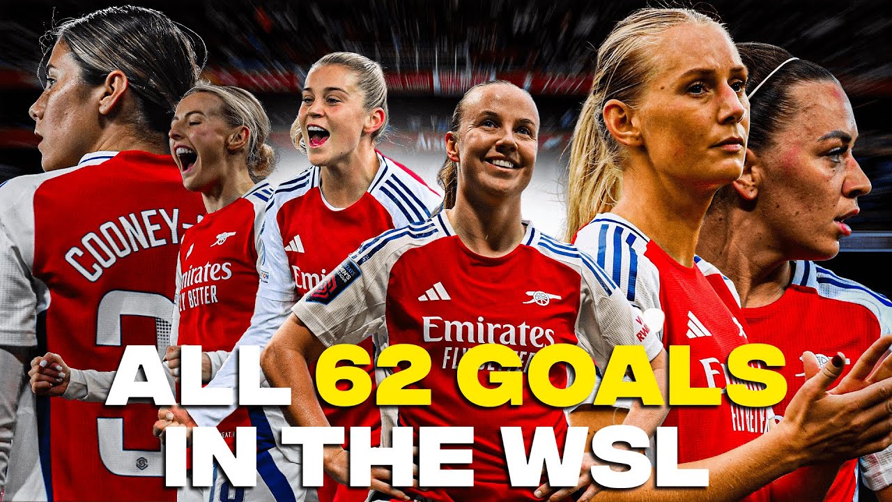 Arsenal Women DOMINATE 2025 WSL with IMPRESSIVE GOALS