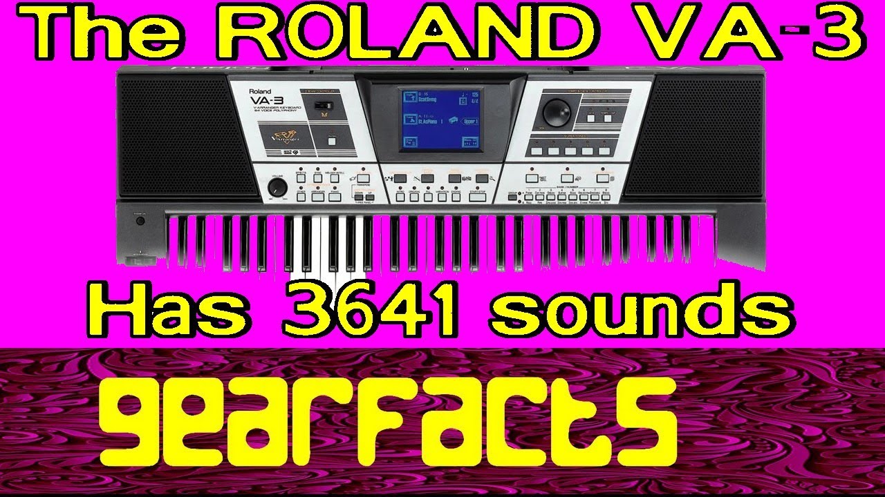 Клавиатура Roland VA-3 — это ОТЛИЧНАЯ вещь из вторых рук!