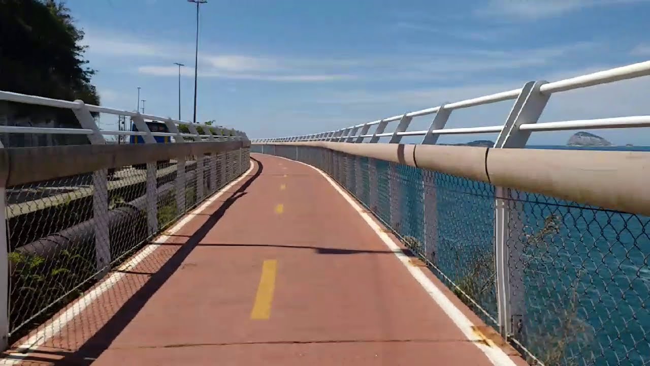 Passando pela CICLOVIA mais BONITA do BRASIL que fica no RIO DE JANEIRO