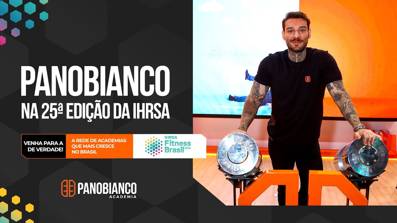 Panobianco na IHRSA 2024 o maior evento fitness da América Latina!