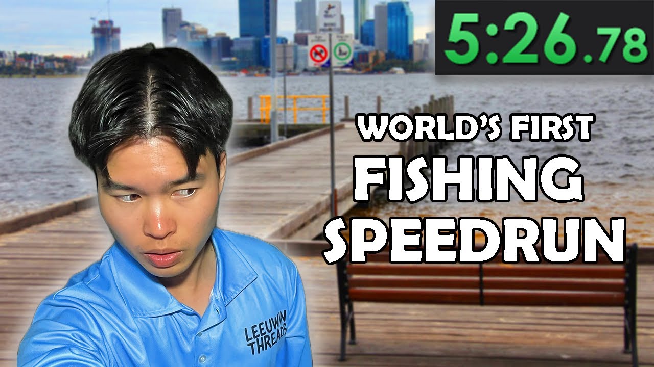 i just speedran fishing...