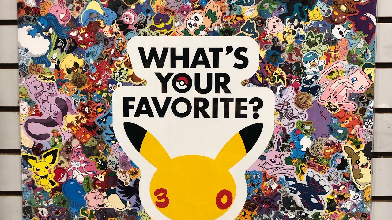 GAMESTOP IN 2026. Pokemon 🌊 30 year anniversary roll out