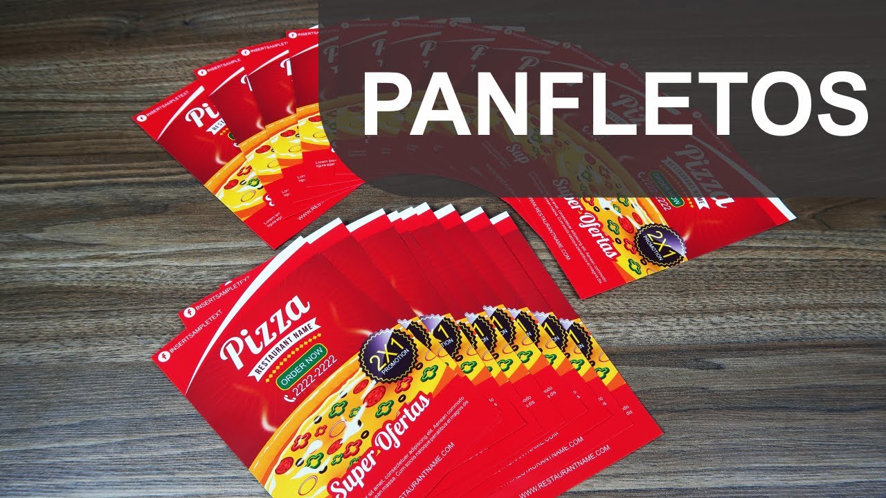Panfleto - Impressão em jato de tinta