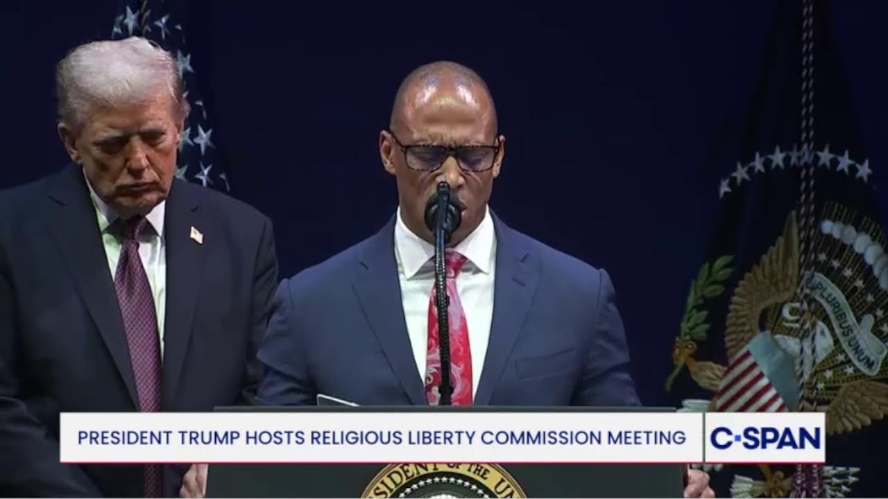 LIVE: President Trump Hosts White House Religious Liberty Commission Meeting