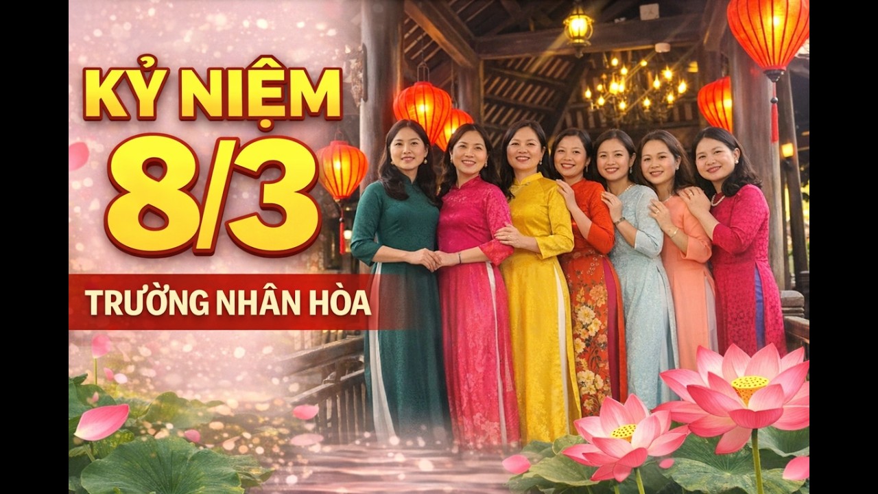 Khoảnh khắc đáng nhớ ngày 8/3 tại Trường Tiểu học Nhân Hòa | Gặp mặt ấm áp tại Sen Hồ Tây