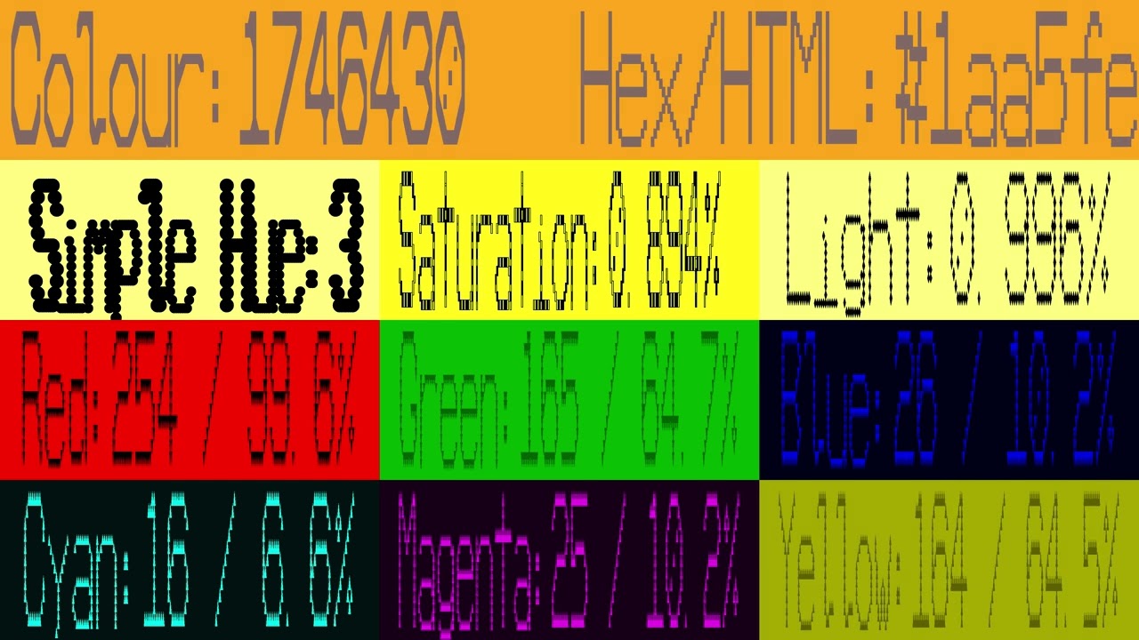 Colour By The Numbers from 1744200 to 1748469